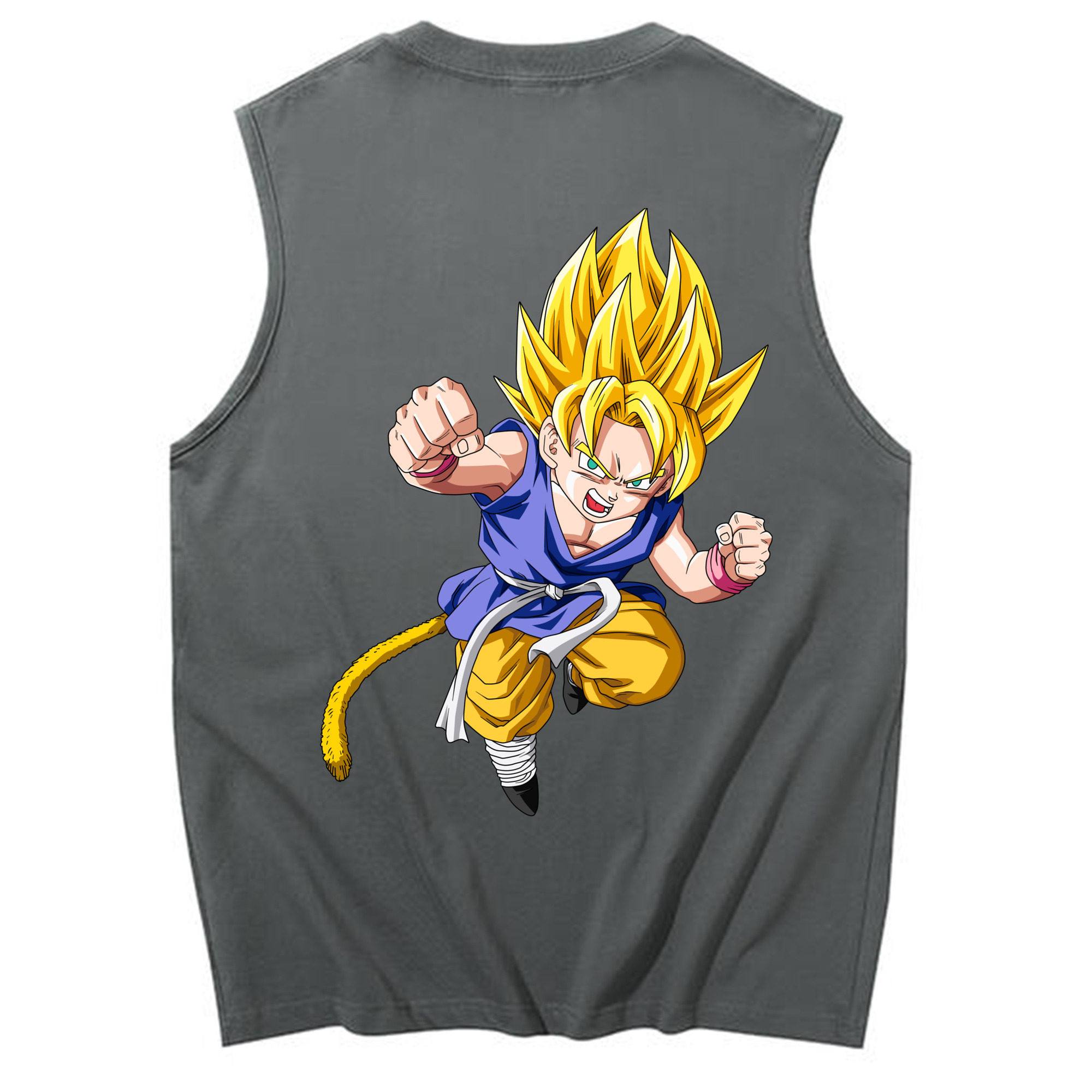 （画像用） ドラゴンボール ベジット DRAGON BALL Vegetto コットン100％タンクトップ（背面プリント）